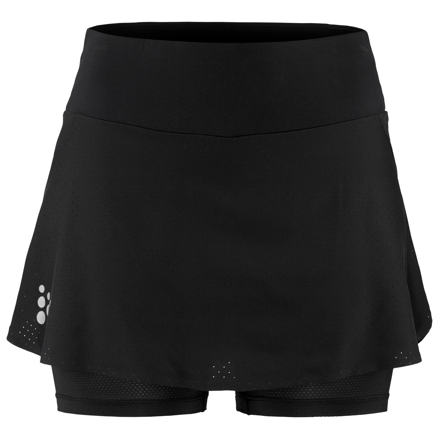Шорты для бега Craft Women's Pro Hypervent Skirt 2, черный