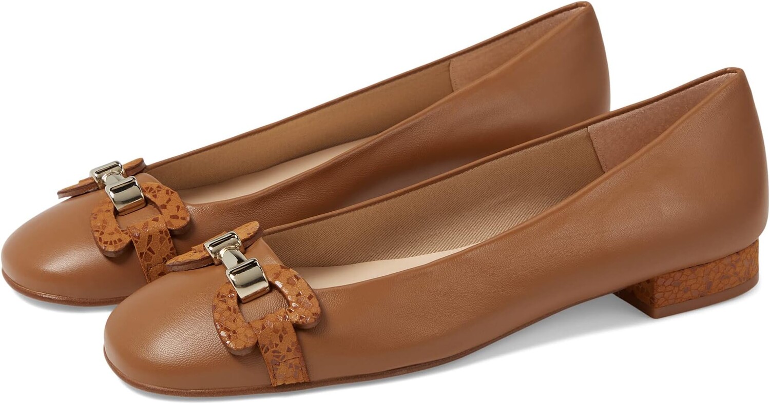 

Балетки Lydia French Sole, цвет Cognac Moscow Suede