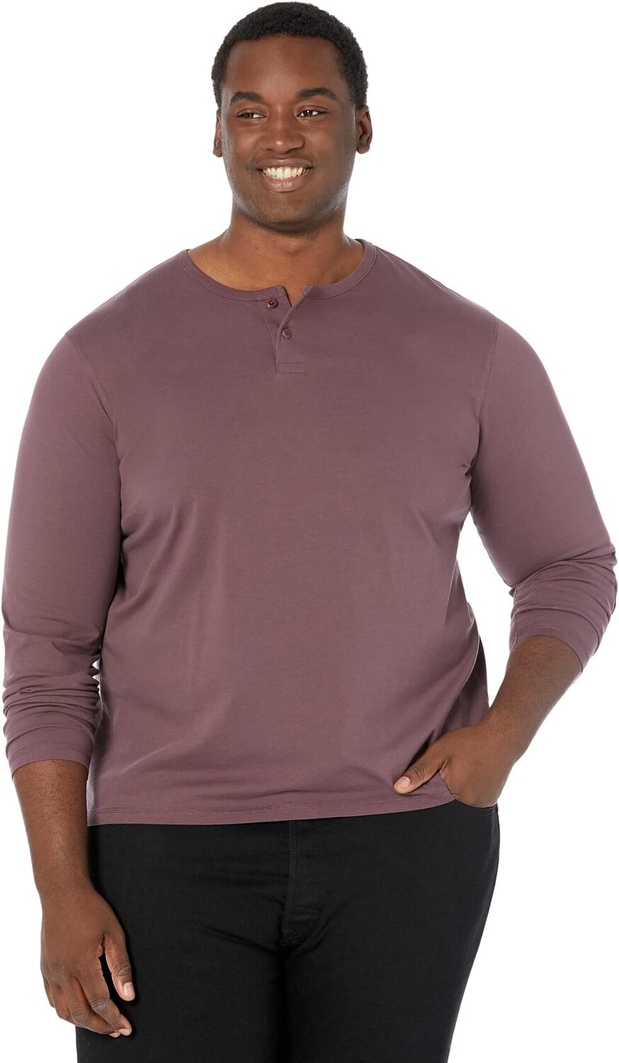 

Футболка Henley из джерси с длинными рукавами Levi's, цвет Huckleberry