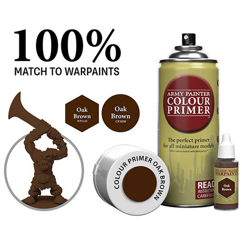

Аксессуары Army Painter Army Painter Color Primer: Oak Brown (400ml)