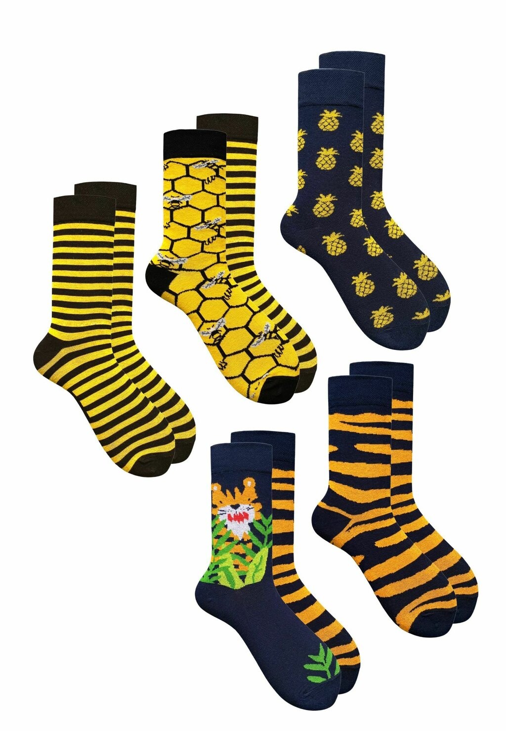

Носки 5PACK MISMATCHED Hese Sox, цвет multicolour