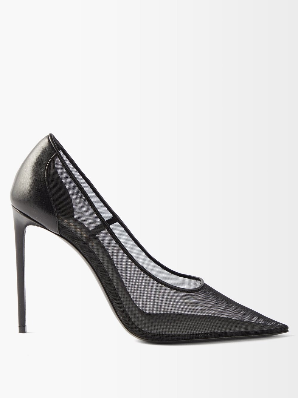 

Туфли-лодочки anja 105 с заостренным носком Saint Laurent, черный