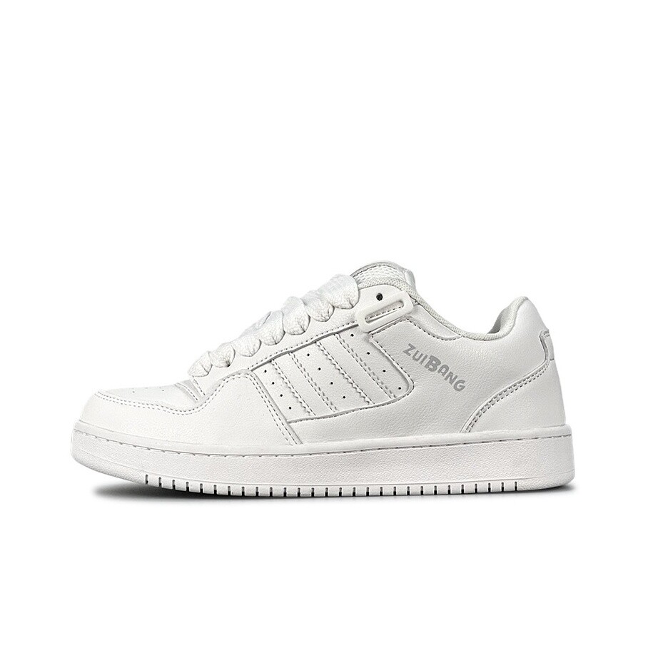 

Кроссовки ZUIBANG Skateboarding Shoes Unisex Low-top White, цвет All white