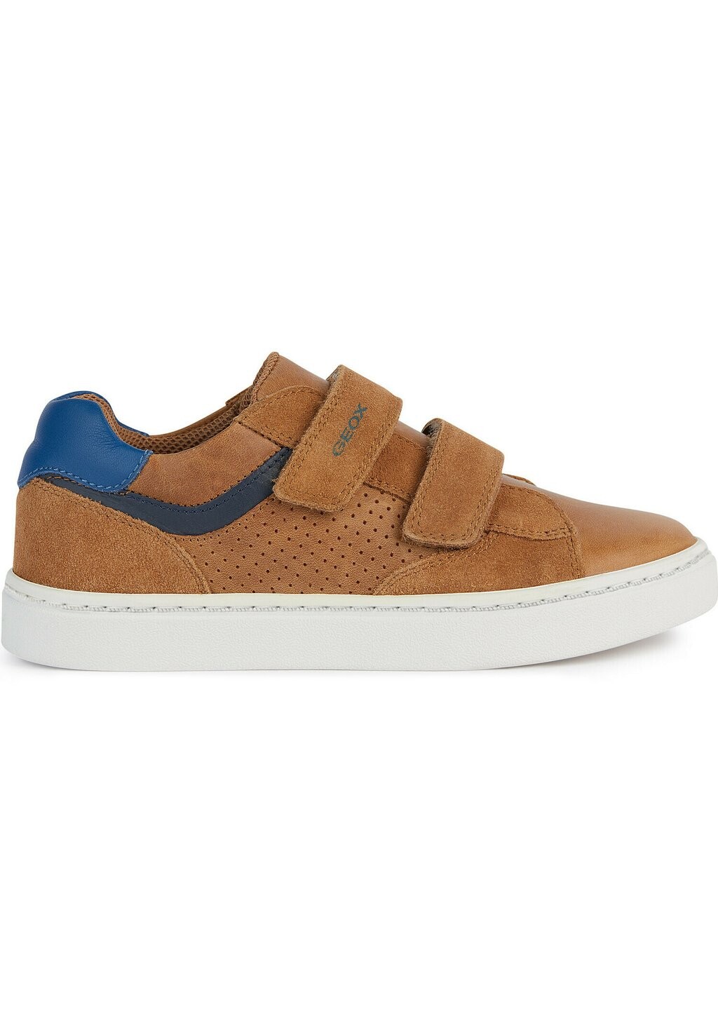 

Кроссовки низкие J NASHIK Geox, цвет light brown navy
