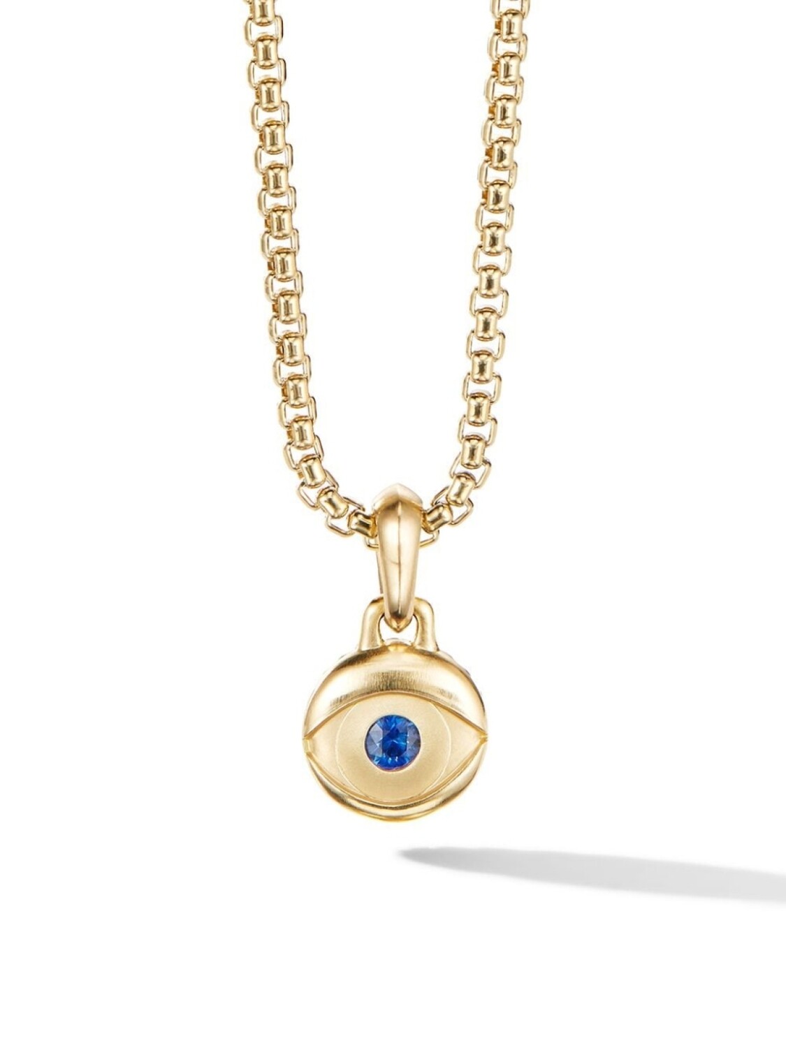 

Подвеска Evil Eye из желтого золота с сапфирами David Yurman, золотой