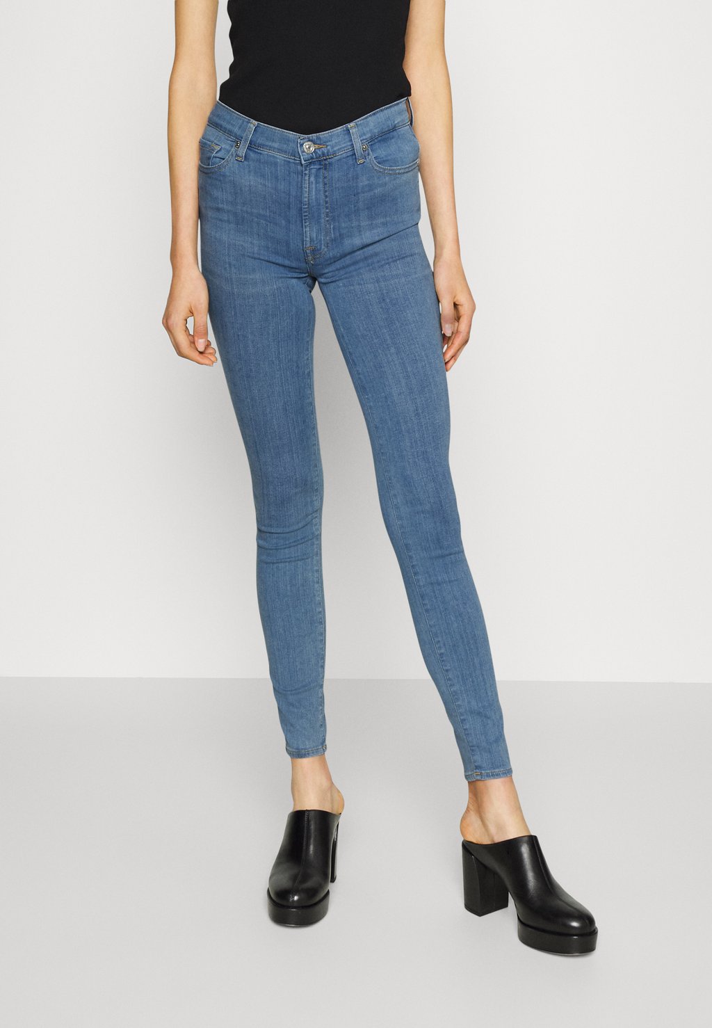 

Джинсы Skinny Fit 7 for all mankind, синий