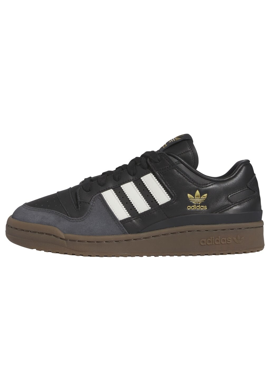 

Низкие кроссовки Forum Cl adidas Originals, цвет core black ivory gum5, Серый