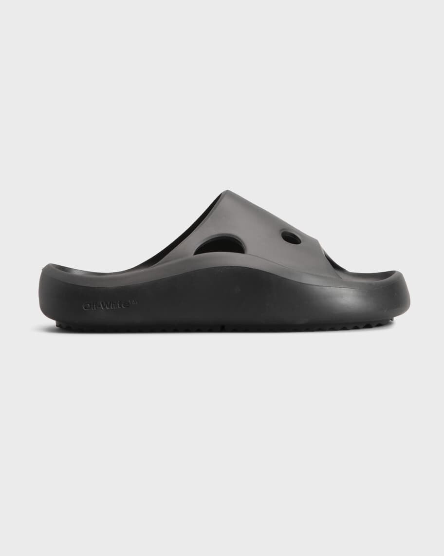 

Мужские резиновые шлепанцы Meteor Off-White