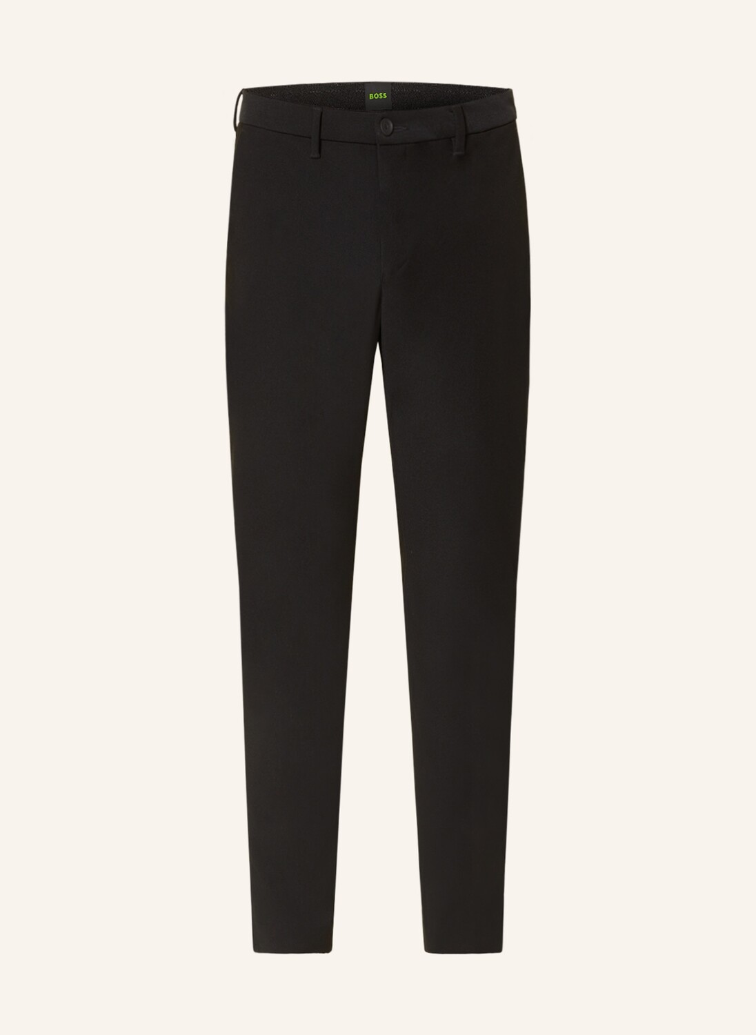 

Брюки чино BOSS COMMUTER im Jogging-Stil Slim Fit, черный