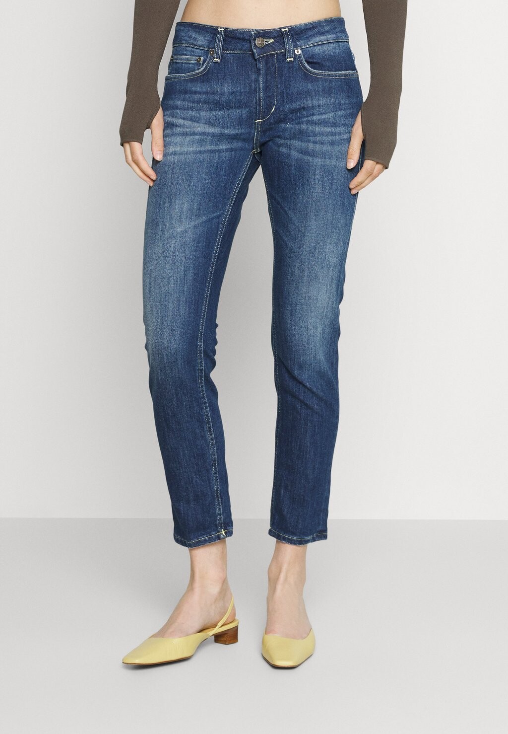 

Джинсы Skinny Fit Dondup, синий