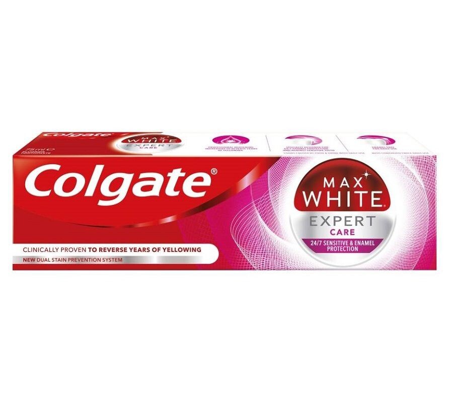

Colgate Max White Expert Care Зубная паста, 75 ml