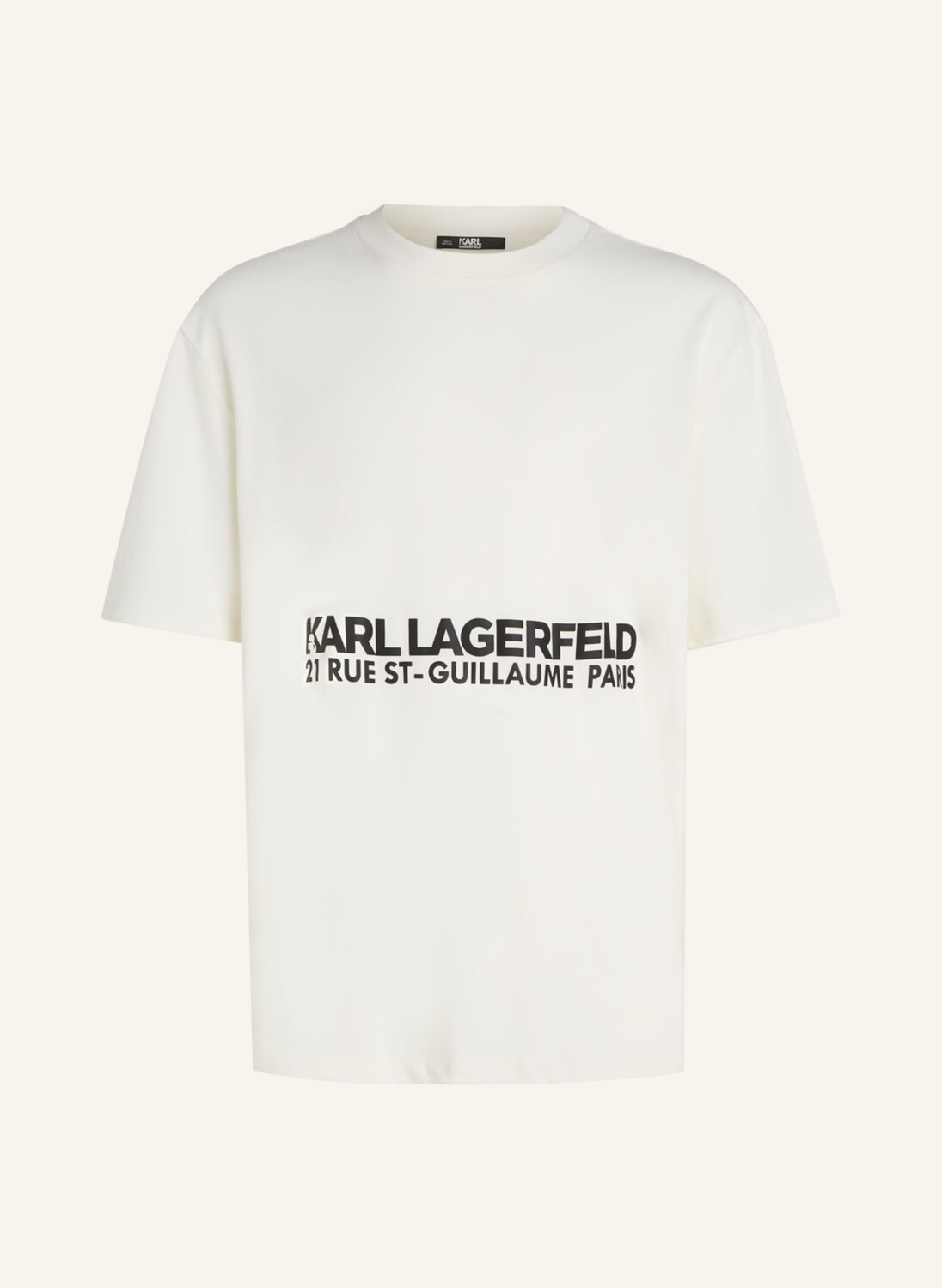 

Футболка KARL LAGERFELD, белый