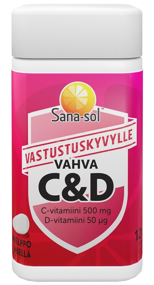 

Витамины Sana-Sol C+D, 120 капсул