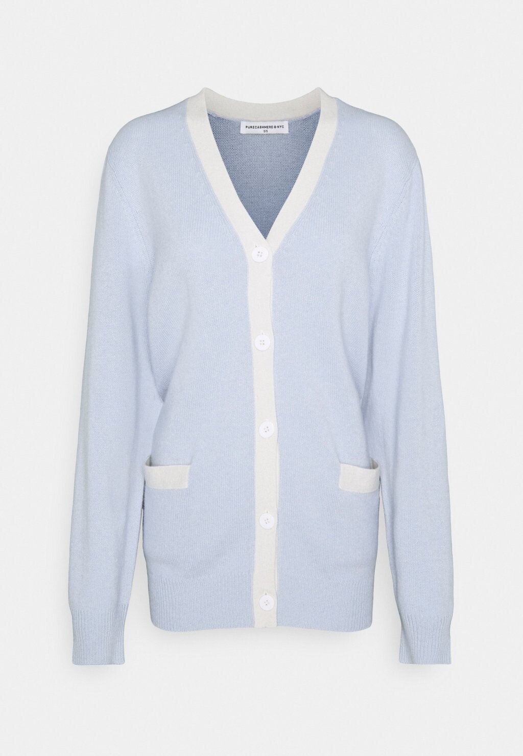 

Кардиган pure cashmere, светло-синий