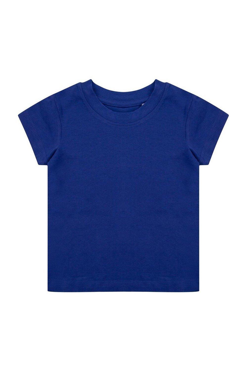 комплект одежды пижама для новорожденного 6 мес 62 68 см Органическая футболка Larkwood, синий