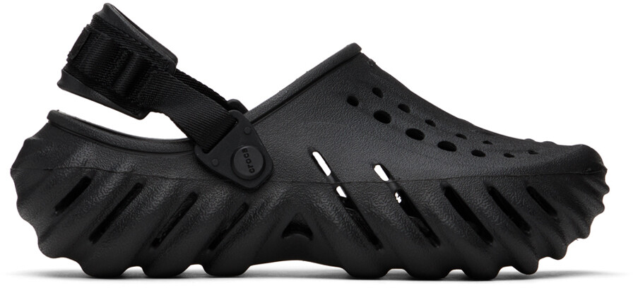 

Черные эхо-сабо Crocs
