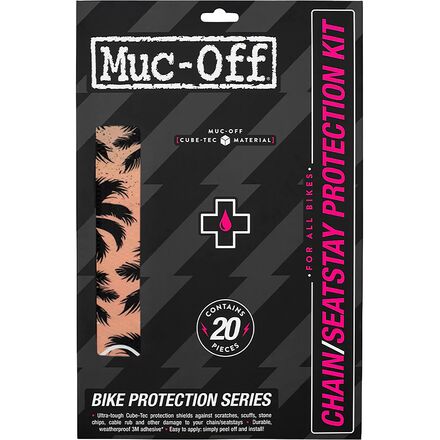 Комплект защиты нижних перьев Muc-Off, цвет Day of the Shred/Black защита пера muc off chainstay protection kit day of the shred