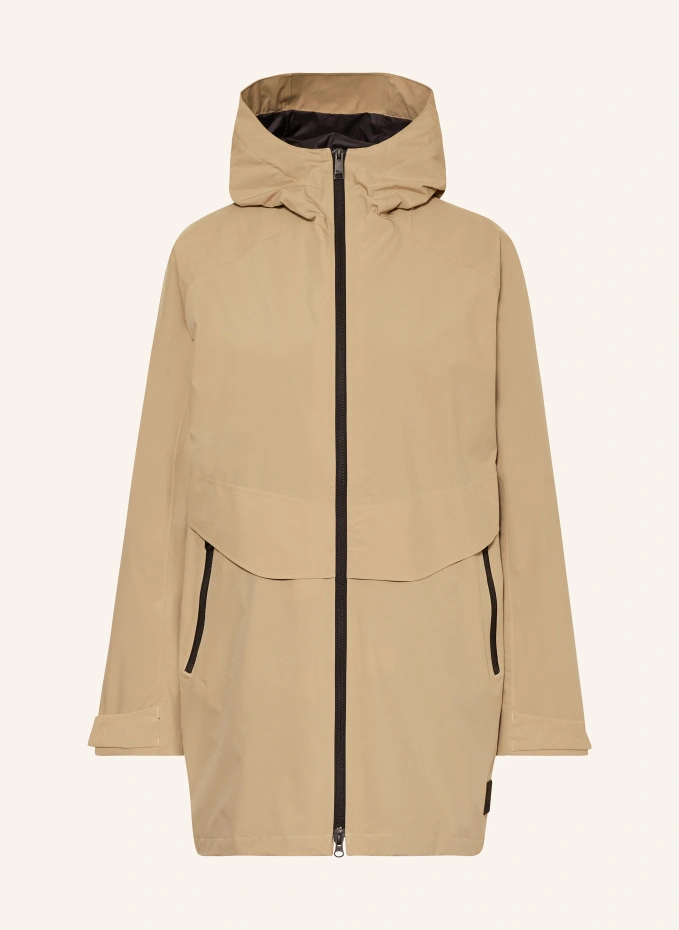 

Функциональная куртка mainkai long Jack Wolfskin, бежевый