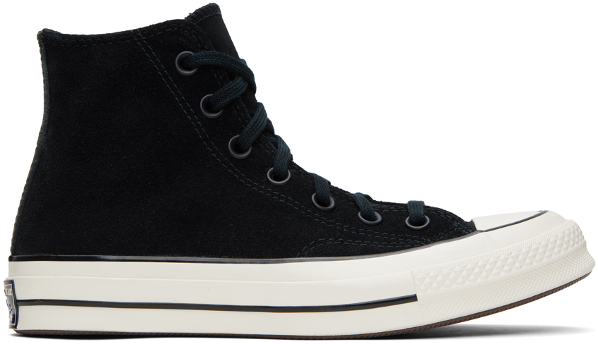 Черные замшевые кроссовки Chuck 70 Converse