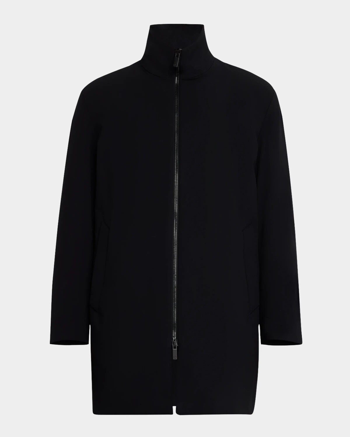 

Мужское верхнее пальто из креповой шерсти Giorgio Armani, цвет Blue Navy