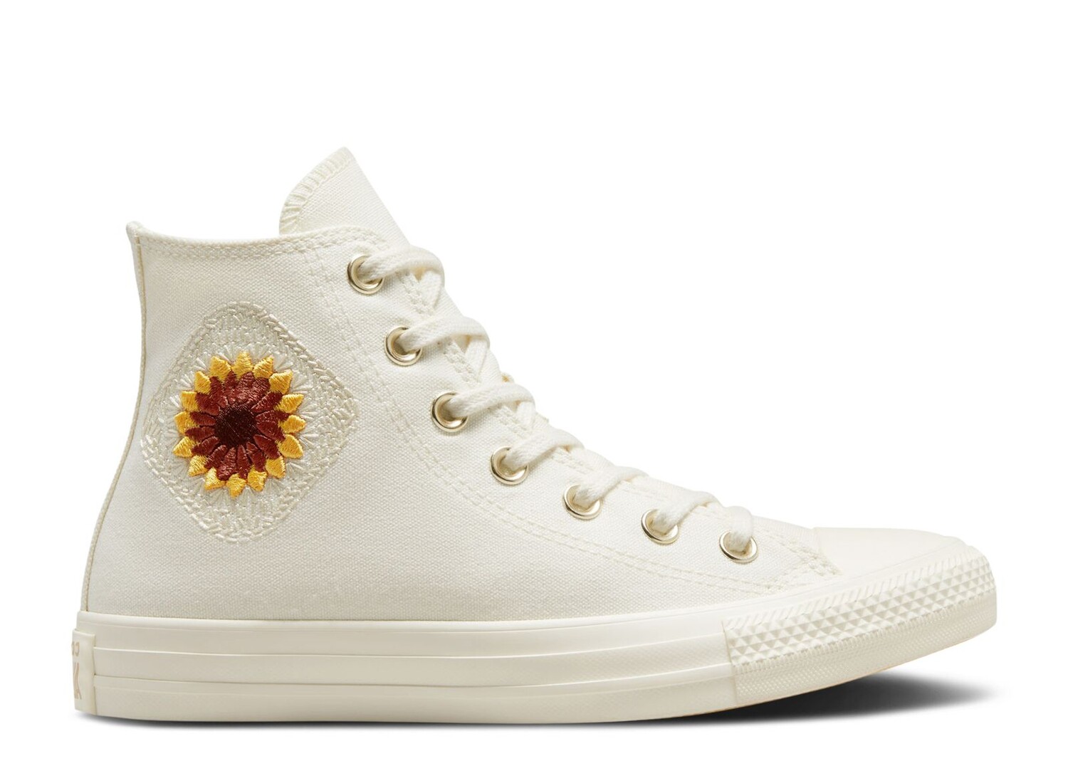

Кроссовки Converse Chuck Taylor All Star High 'Festival Florals', кремовый, Бежевый