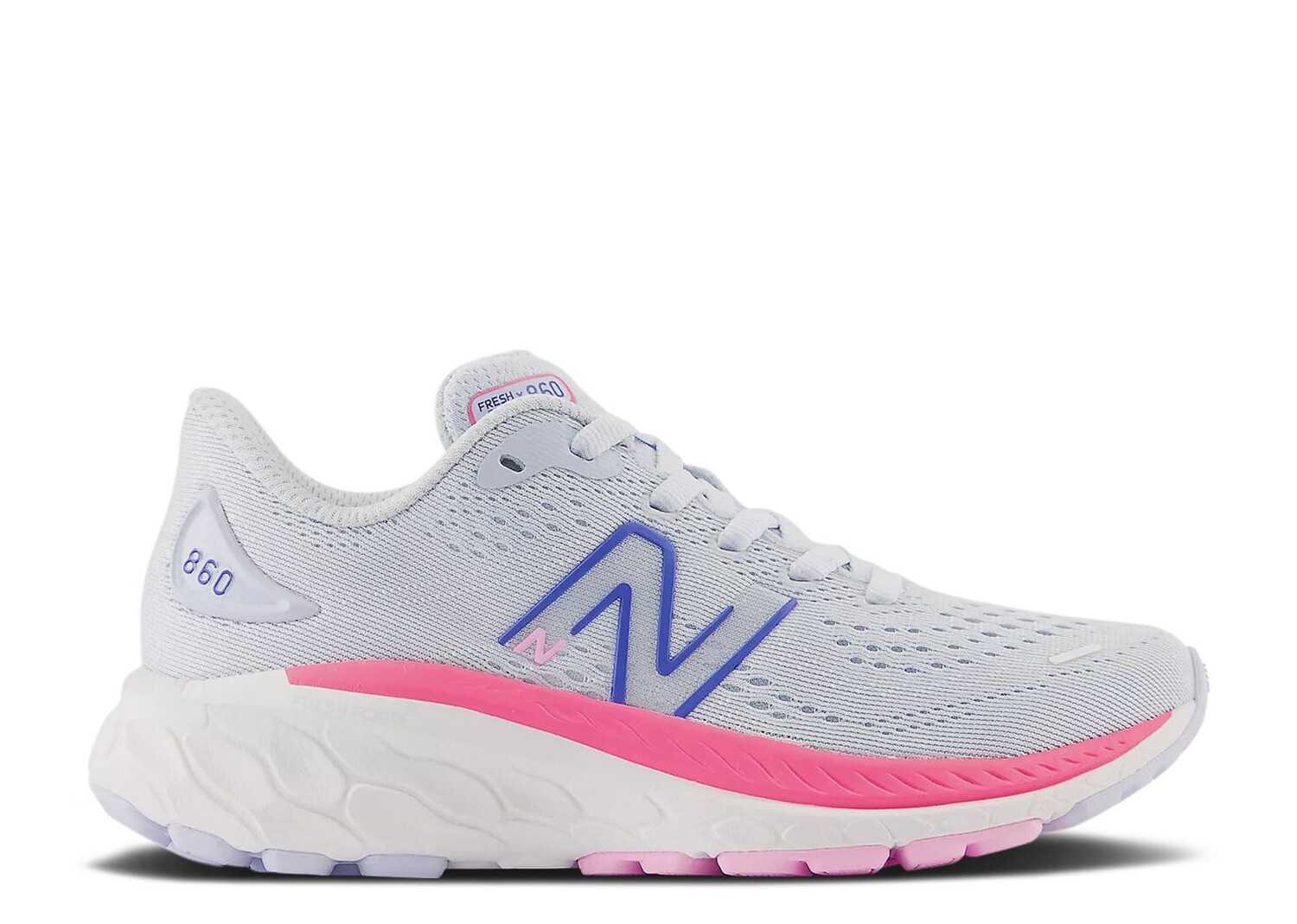 

Кроссовки New Balance Fresh Foam X 860V13 Little Kid 'Moon Dust Neon Pink', серый