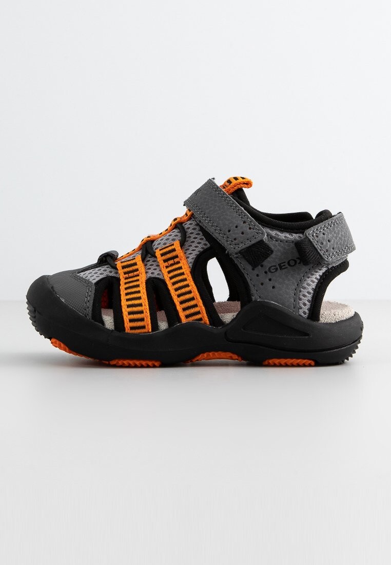 

Сандалии с ремешком KYLE Geox, цвет grey/orange