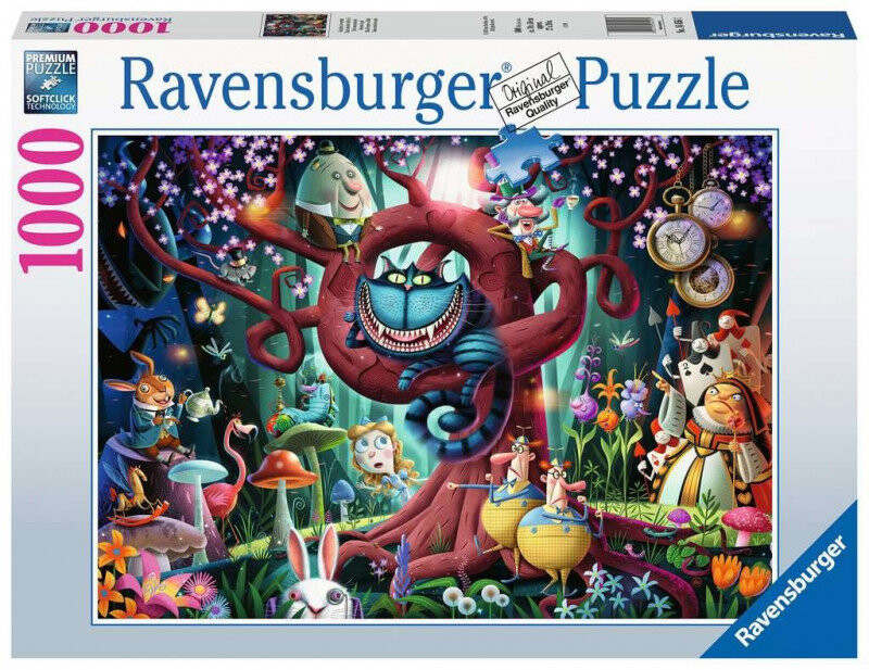 

Ravensburger, пазл, Почти Все Безумны (Алиса в Стране Чудес), 1000 шт.