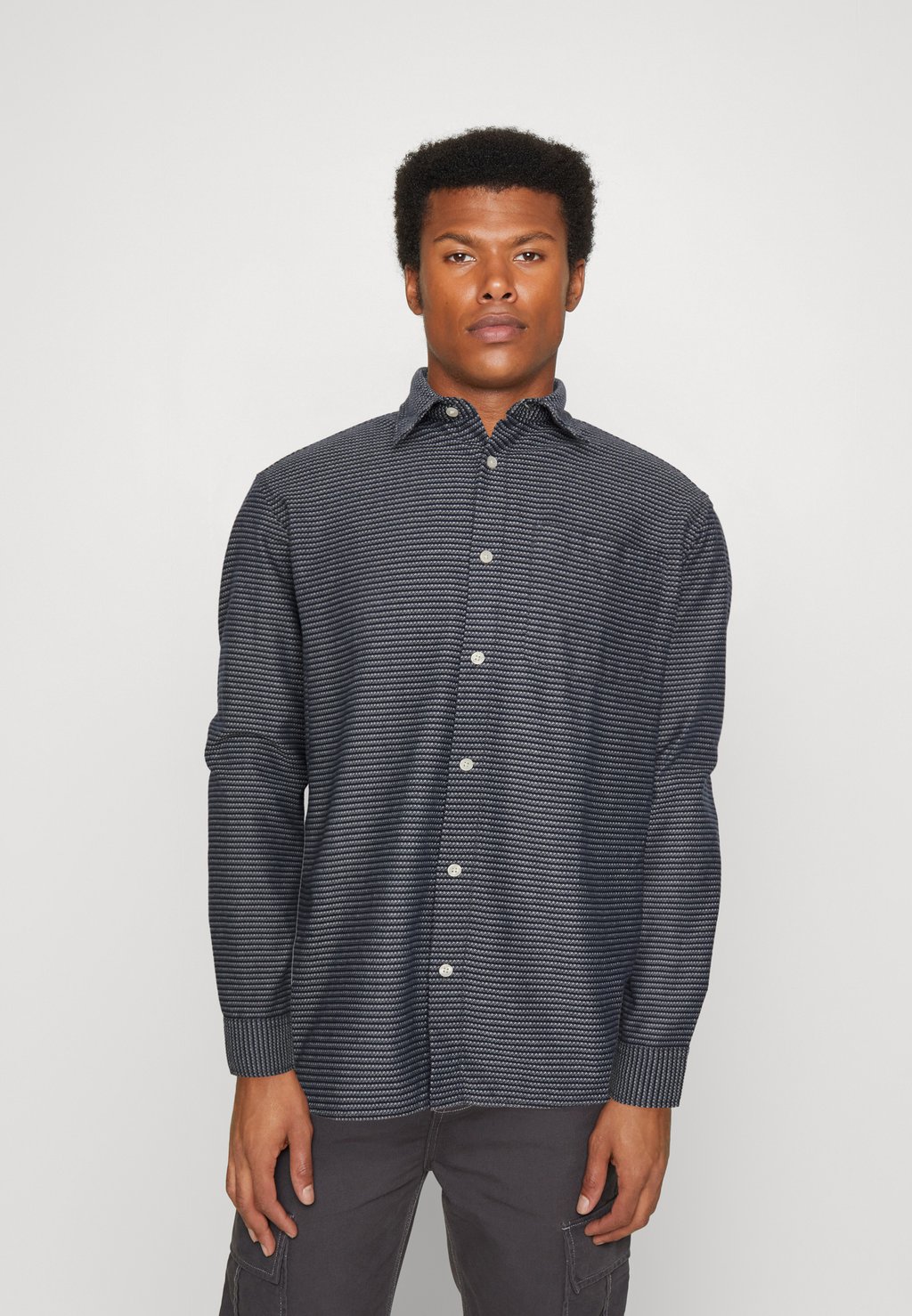 

Рубашка Jorjames Dalston Dobby Shirt Jack & Jones, цвет outer space