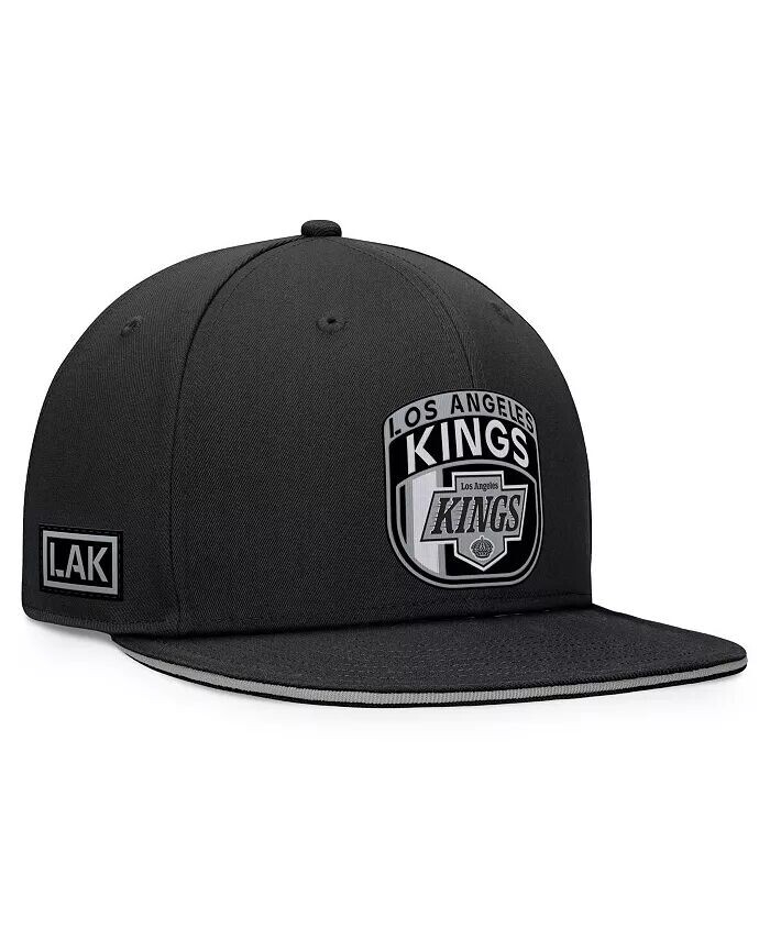 

Мужская черная кепка Snapback для драфта НХЛ Los Angeles Kings 2024 Fanatics, черный