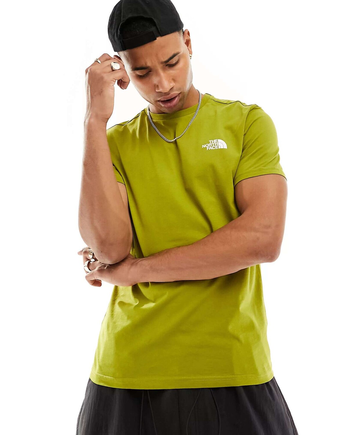 

Футболка The North Face Simple Dome цвета хаки