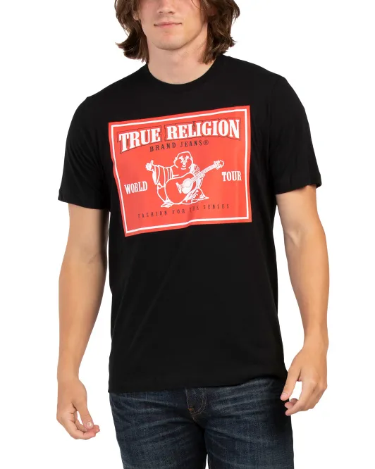 

Футболка Srs Crew True Religion, черный