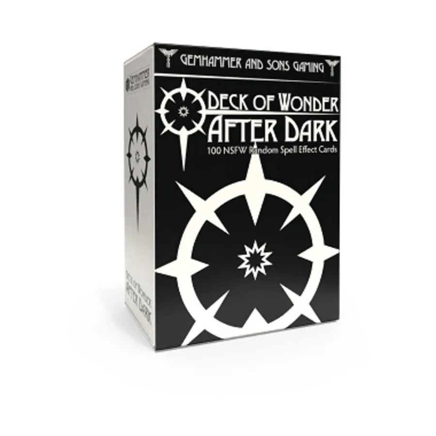 

Бокс-сет Deck of Wonder - After Dark, Role Playing Games Accessories (Gemhammer And Sons Gaming)