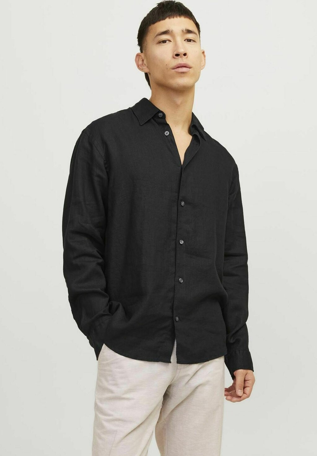 

Рубашка JPRCCLAWRENCE Jack & Jones, цвет black onyx
