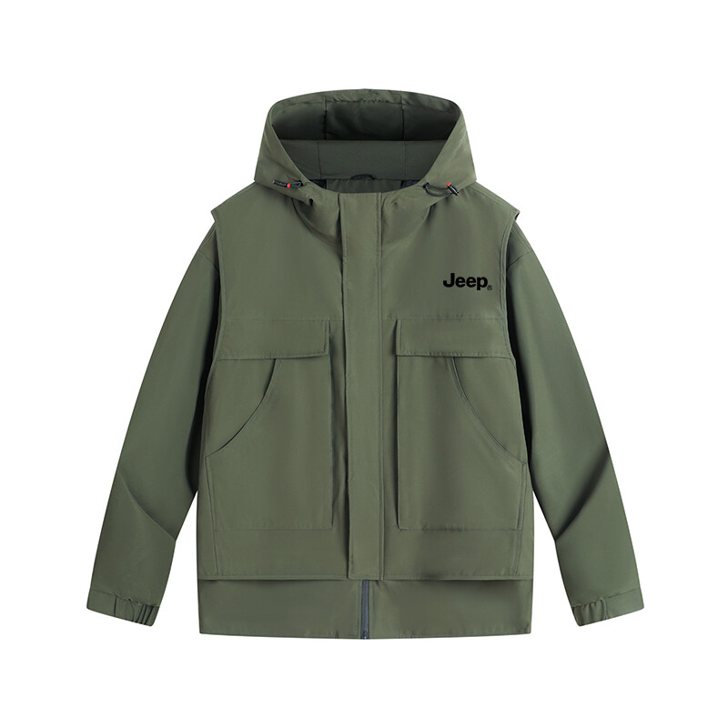 

Куртка Garden Mori унисекс Jeep, цвет Army Green (Ori Rong 3-in-1)