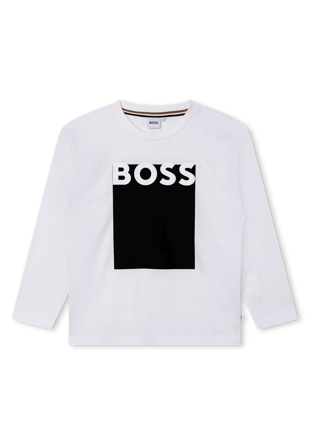 

Рубашка с длинным рукавом BOSS Kidswear, цвет white