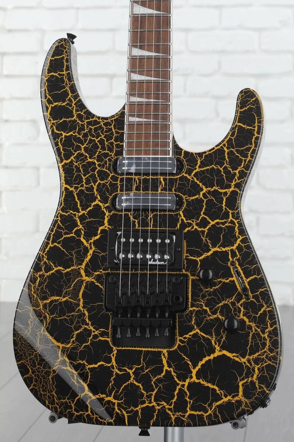 

Электрогитара Jackson X Series Soloist SL3X DX — желтый кракле