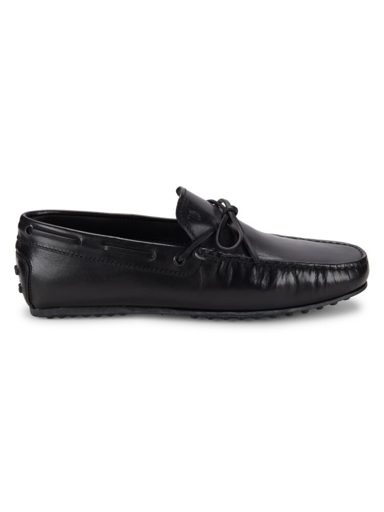 

Кожаные лоферы Gommino Tod'S, черный
