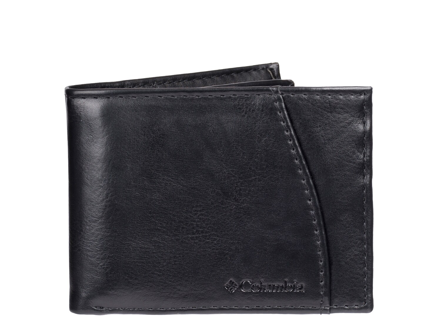 Кошелек Columbia Front Pocket Leather, черный rfid защита от кражи из углеродного волокна роскошный телефон кредитный смарт кошелек для bmw m x1 x2 x3 x4 x5 x6 x7 e46 f30