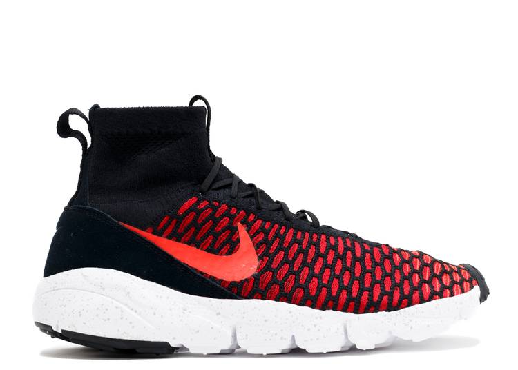 

Кроссовки Nike AIR FOOTSCAPE MAGISTA FLYKNIT 'BLACK GYM RED', черный