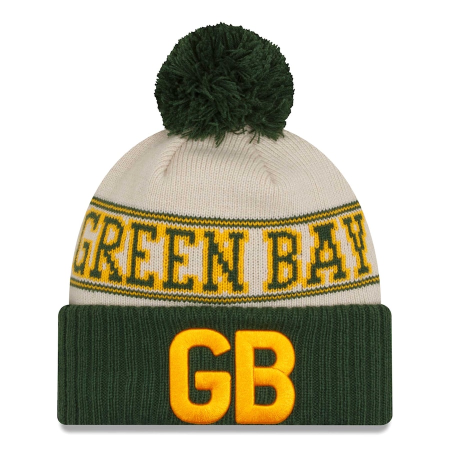 

Шапка New Era Green Bay Packers, кремовый