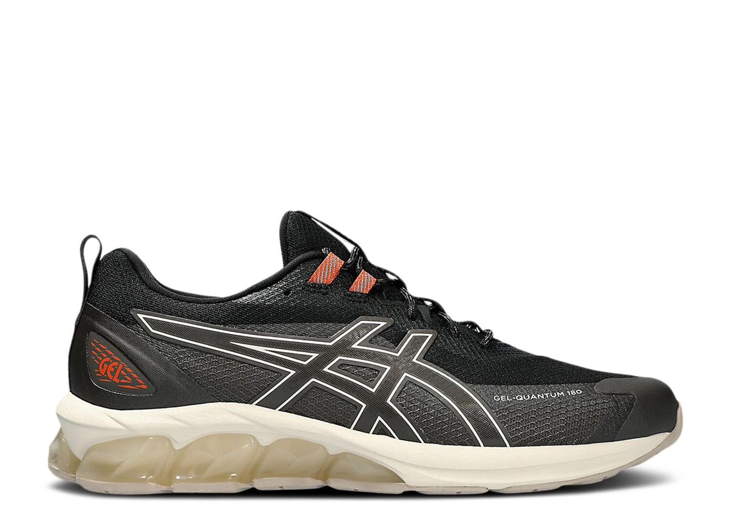 

Кроссовки ASICS Gel Quantum 180 7 'Black Simply Taupe', черный, Черный;серый