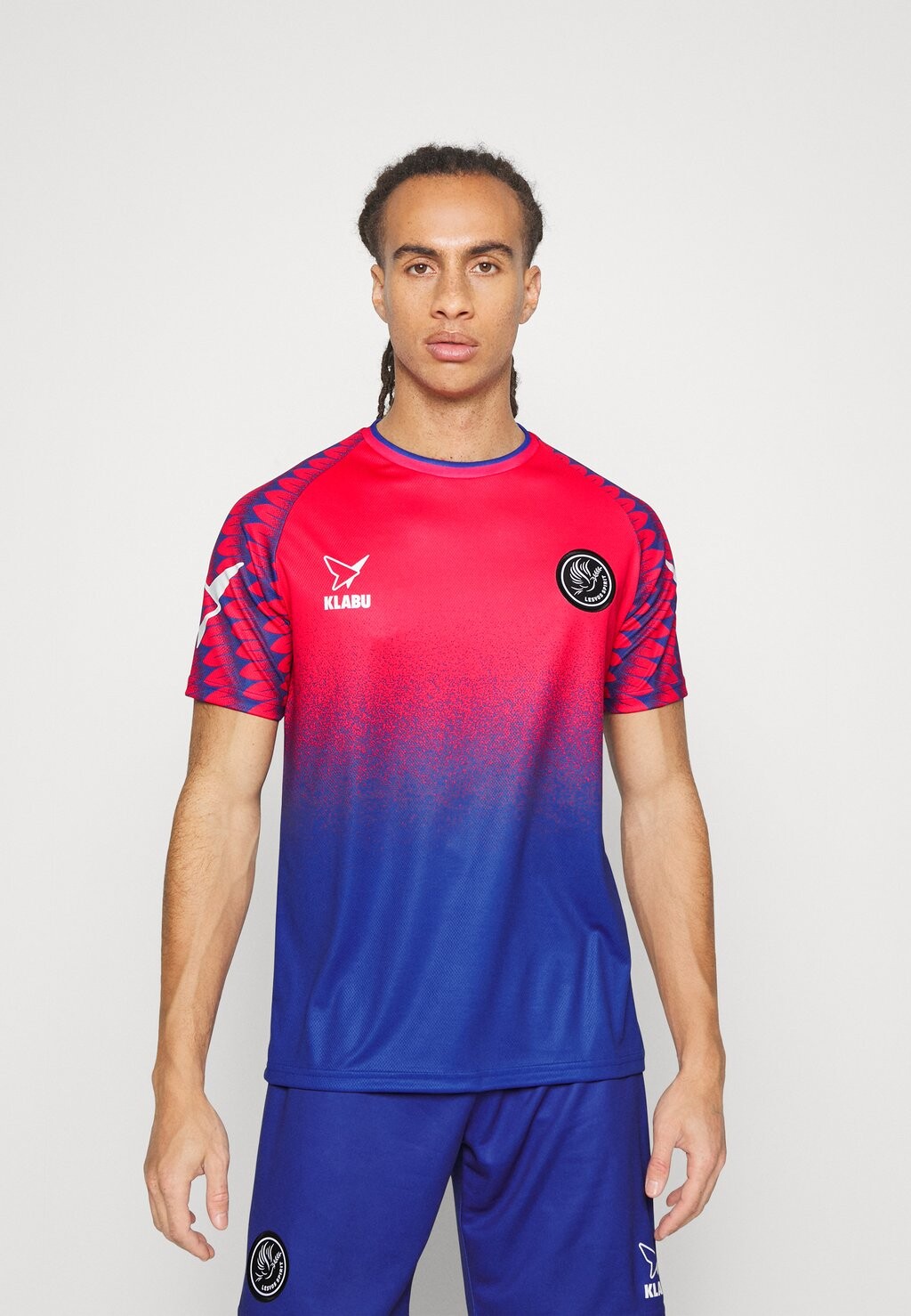 

Футболка с принтом LESVOS SPIRIT AWAY KLABU, красный/синий