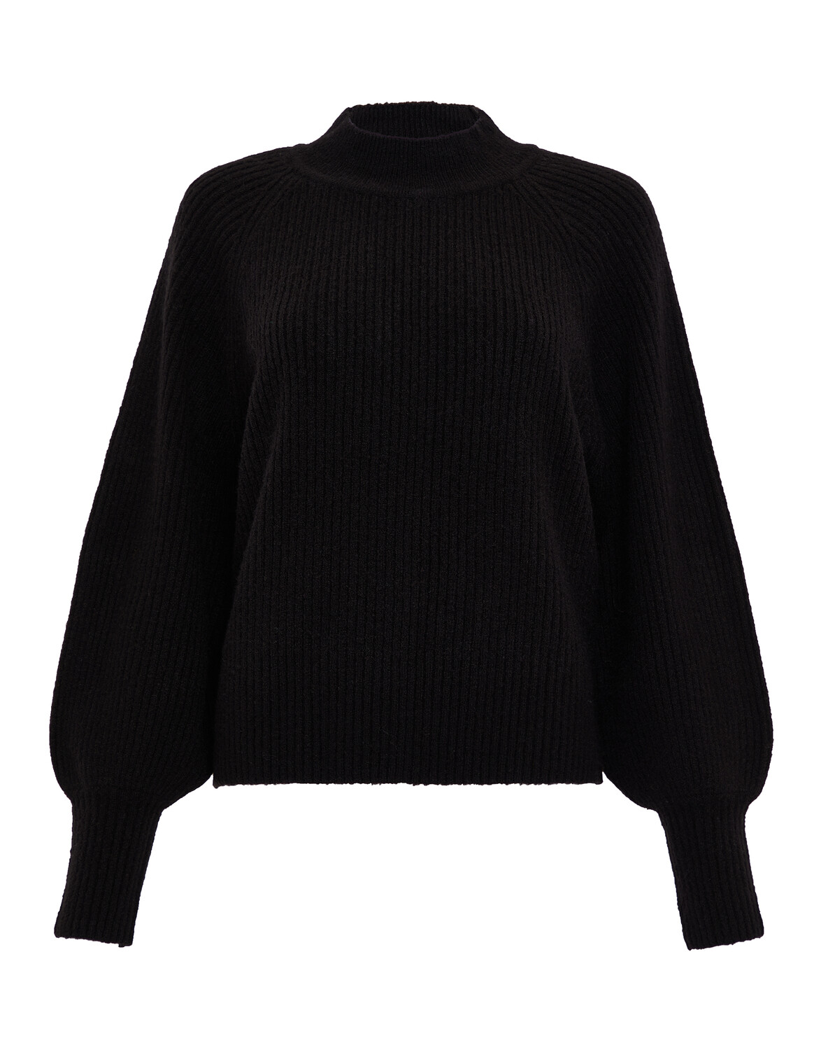 

Свитер Threadbare Strick THB Lolite Roll Neck Knitted Jumper, черный
