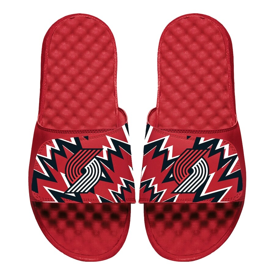 

Шлепанцы ISlide Portland Trail Blazers, красный
