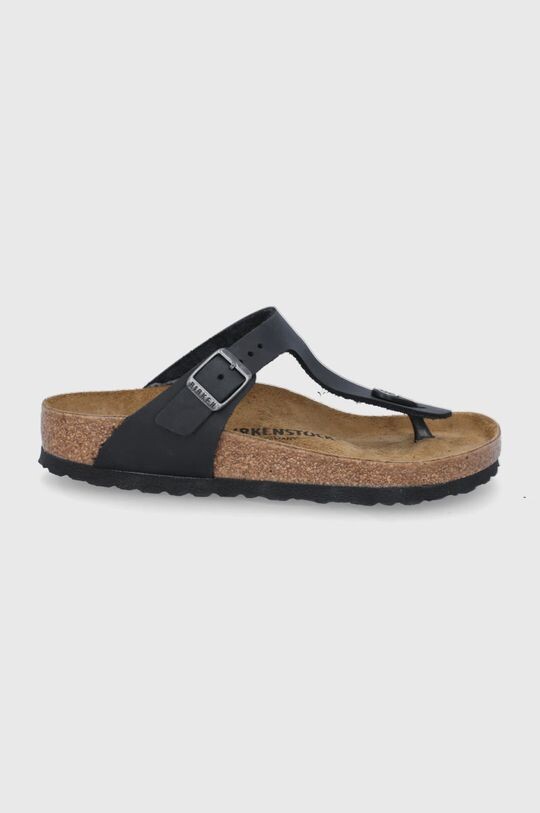 

Кожаные шлепанцы Gizeh Birkenstock, черный