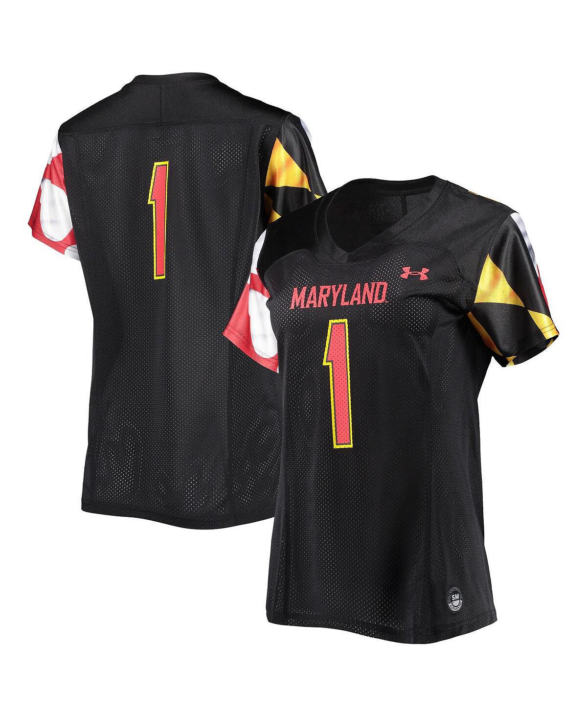 

Реплика женского джерси №1 черного цвета Maryland Terrapins Under Armour, черный