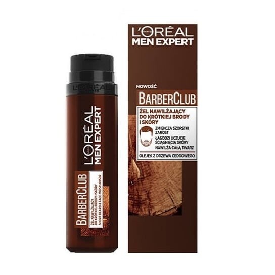 

Увлажняющий гель для короткой бороды и кожи, 50 мл L'oreal Paris, Men Expert Barber Club, L'oréal Paris