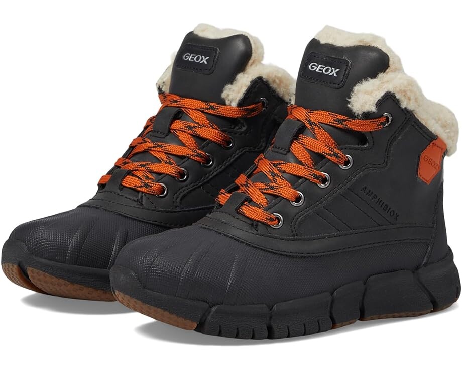 

Ботинки Geox Flexyper BABX 17, цвет Black/Orange
