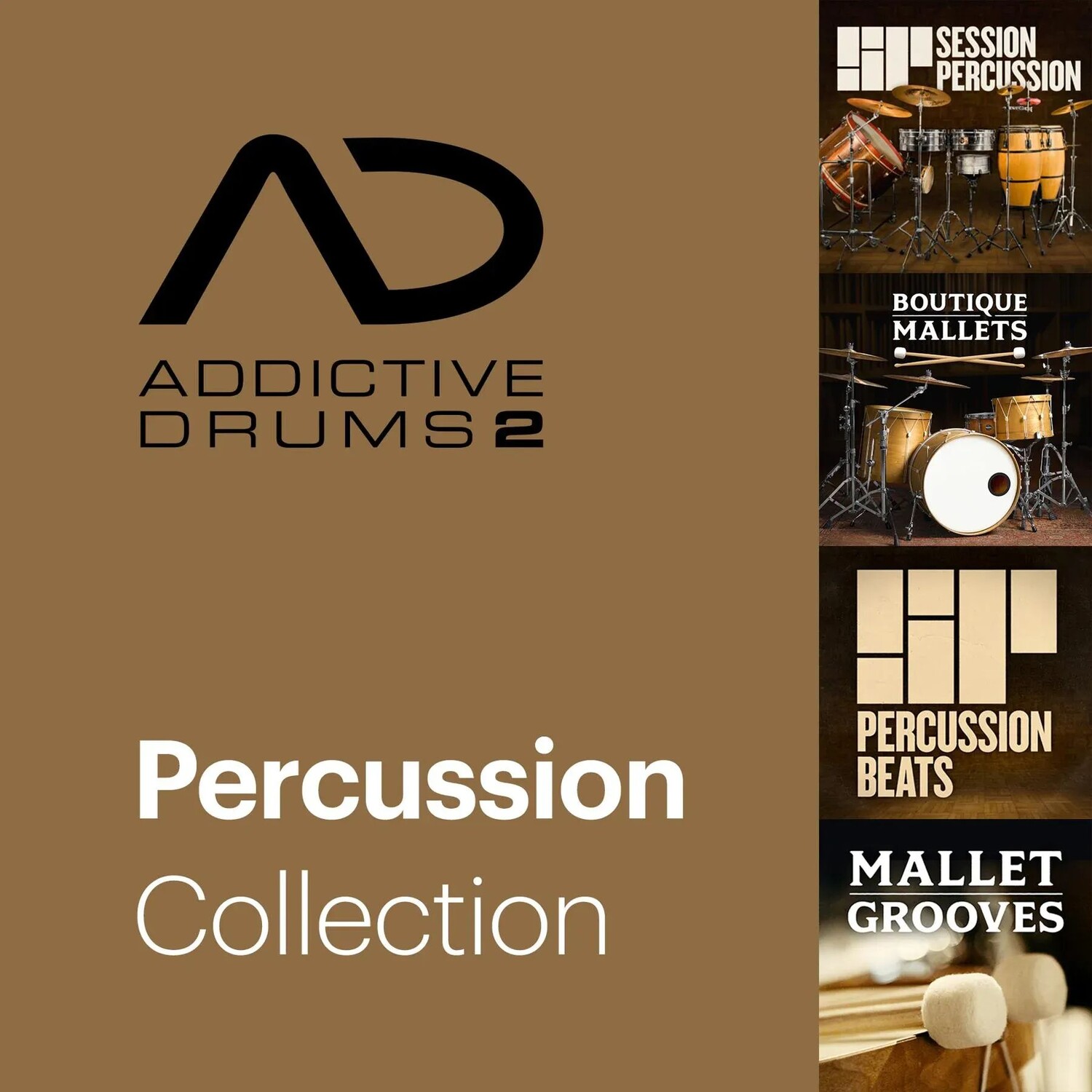 

XLN Audio Addictive Drums 2: пакет расширения Percussion Collection